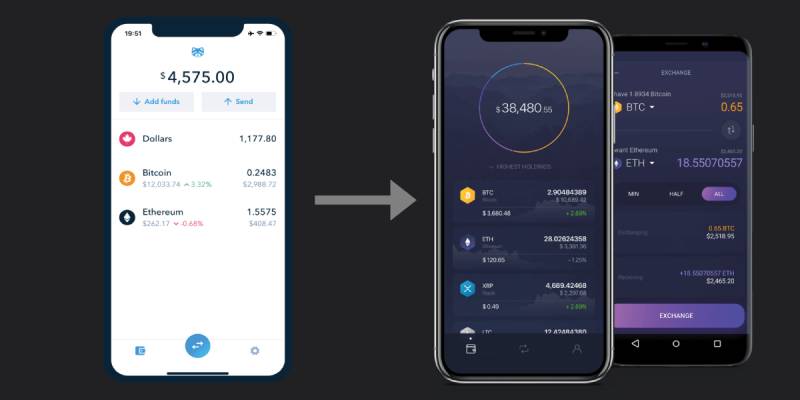 Shakepay to Exodus Wallet