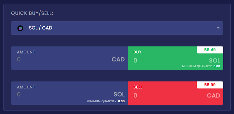 NDAX Exchange Solana