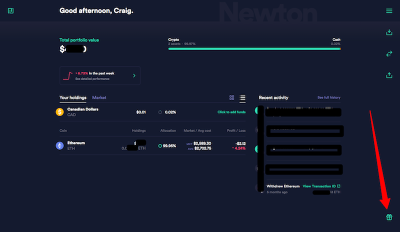 Newton Refer a Friend