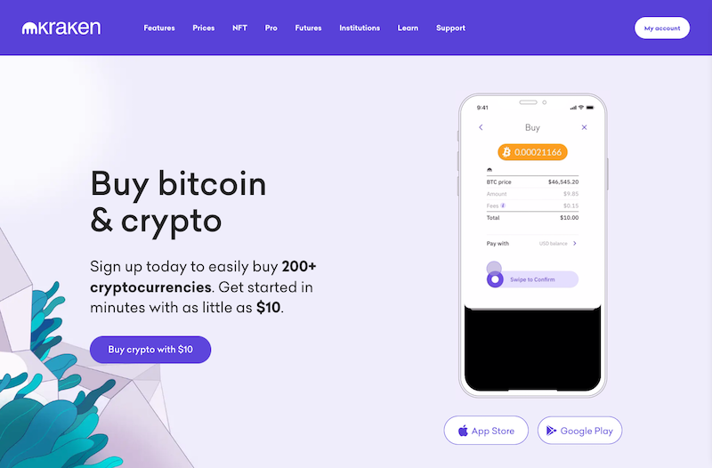 Bitcoin Cryptocurrency Exchange Bitcoin Trading Platform Kraken