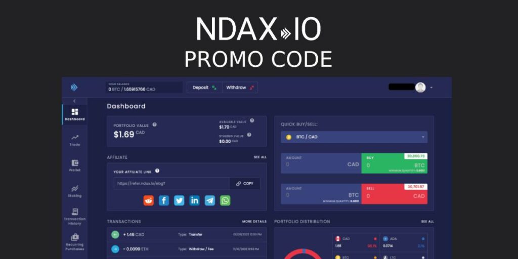 NDAX Promo Referral Code