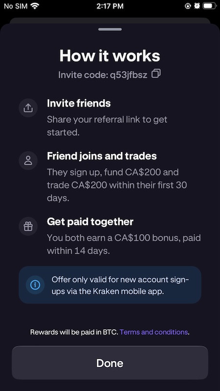 kraken referral